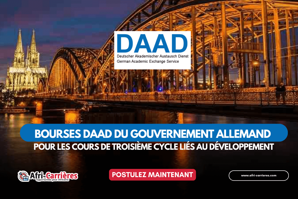 Bourses DAAD 2025 : Étudiez en Allemagne les politiques publiques et la bonne gouvernance – Voici ce qu’il faut savoir