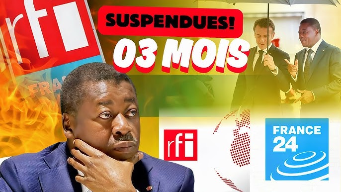 Togo : le régime togolais suspend RFI et France 24 pour bien s'occuper de la manifestation du peuple ce 26 juin ?
