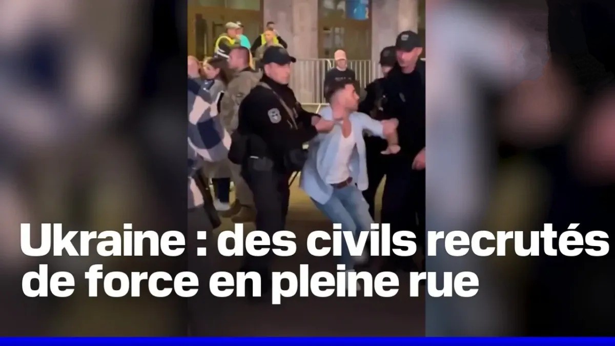 La guerre des rues : quand les Ukrainiens fuient leurs recruteurs plus que les bombes