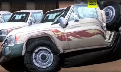 Conflit au Mali : des voitures gonflables pour tromper l'ennemie , ingénieuse tactique ou aveu de faiblesse ?