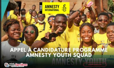 Appel national : Amnesty recherche les jeunes qui feront bouger le Togo en 2025