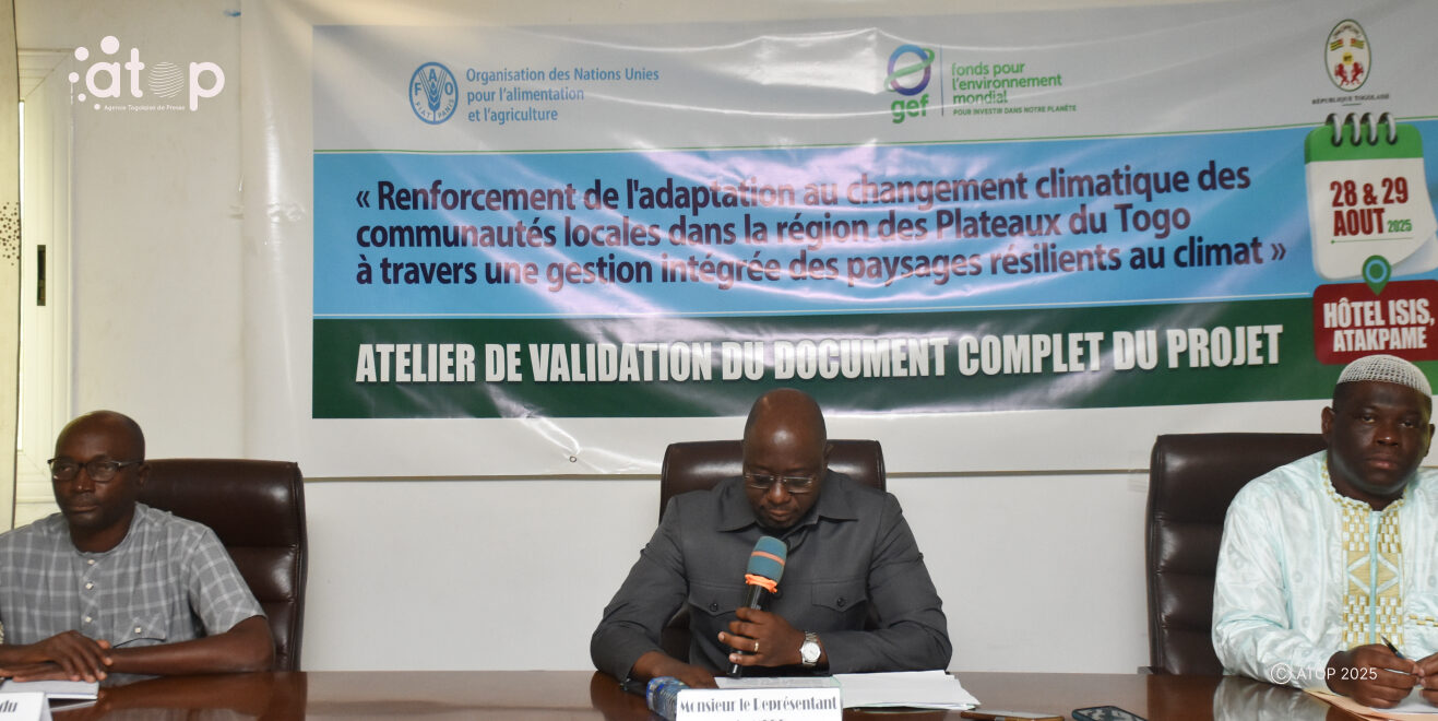 Atakpamé : le Togo mise sur un projet innovant pour contrer les effets du changement climatique
