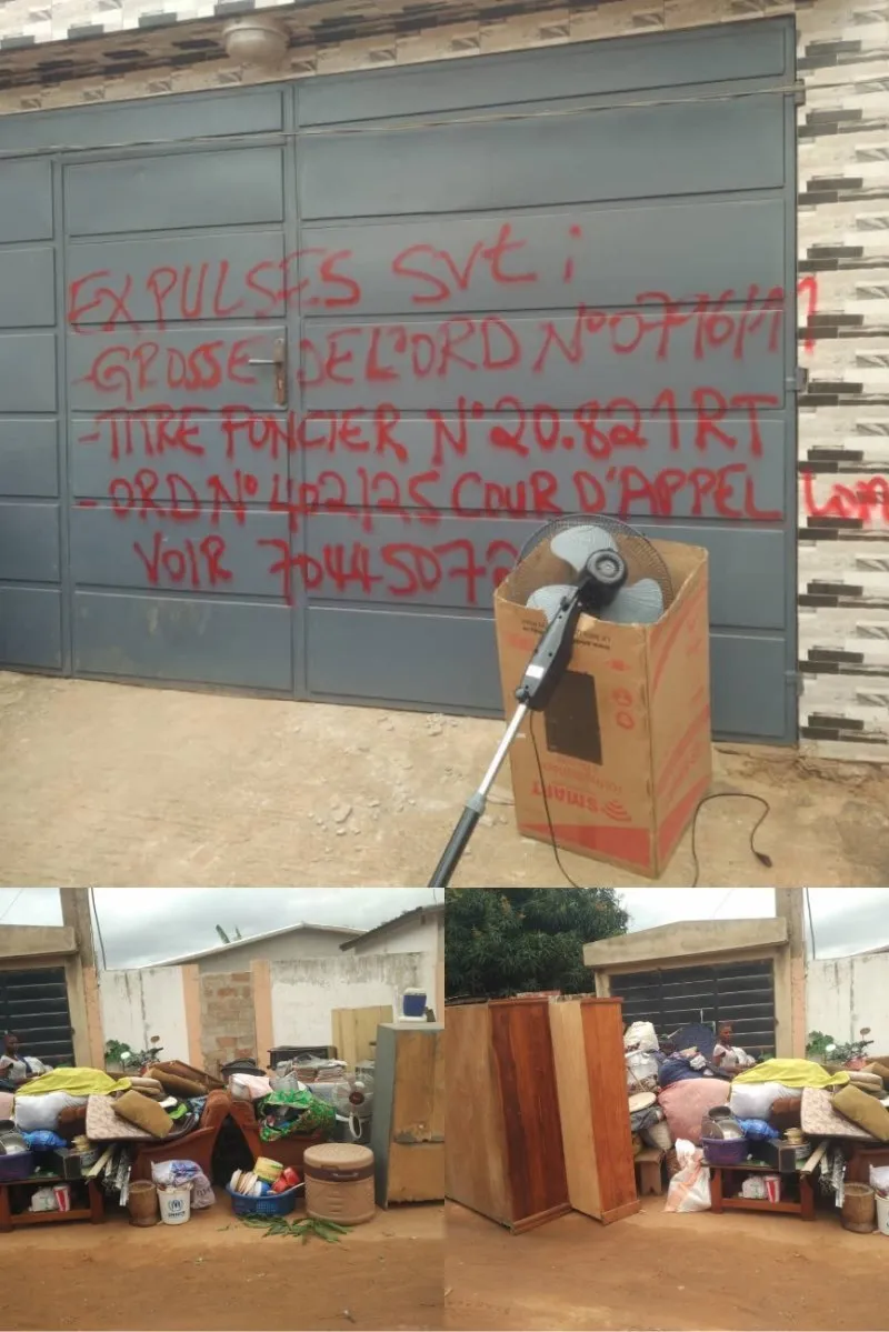 Togo : Expulsions massives à Ségbé et Akato, le MMLK alerte sur un scandale foncier