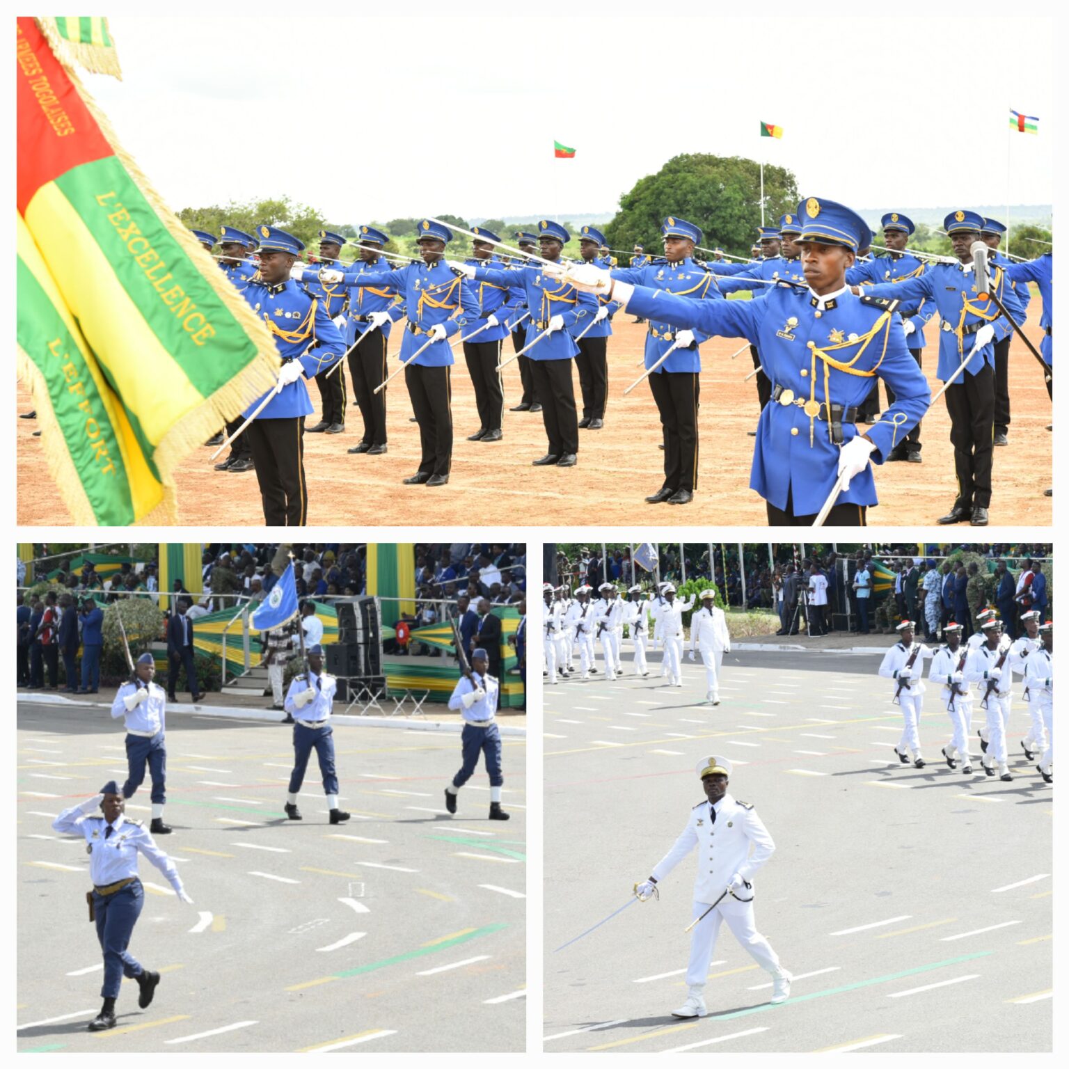 Togo : hommage solennel aux Forces de défense et de sécurité, 20 ans après Eyadema