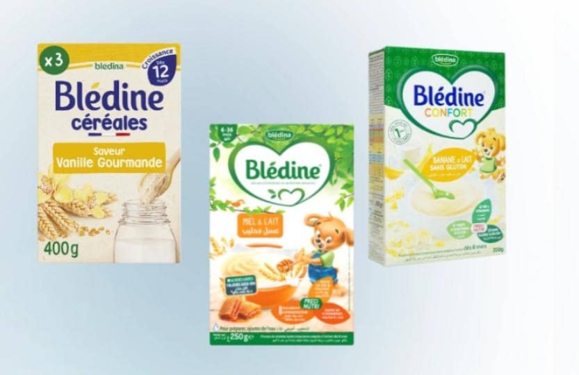 Alerte sanitaire : retrait de produits Bledine pour bébés du marché