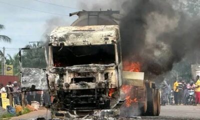 Togo/Tsévié : Un incendie de camion-citerne évité de justesse grâce aux sapeurs-pompiers
