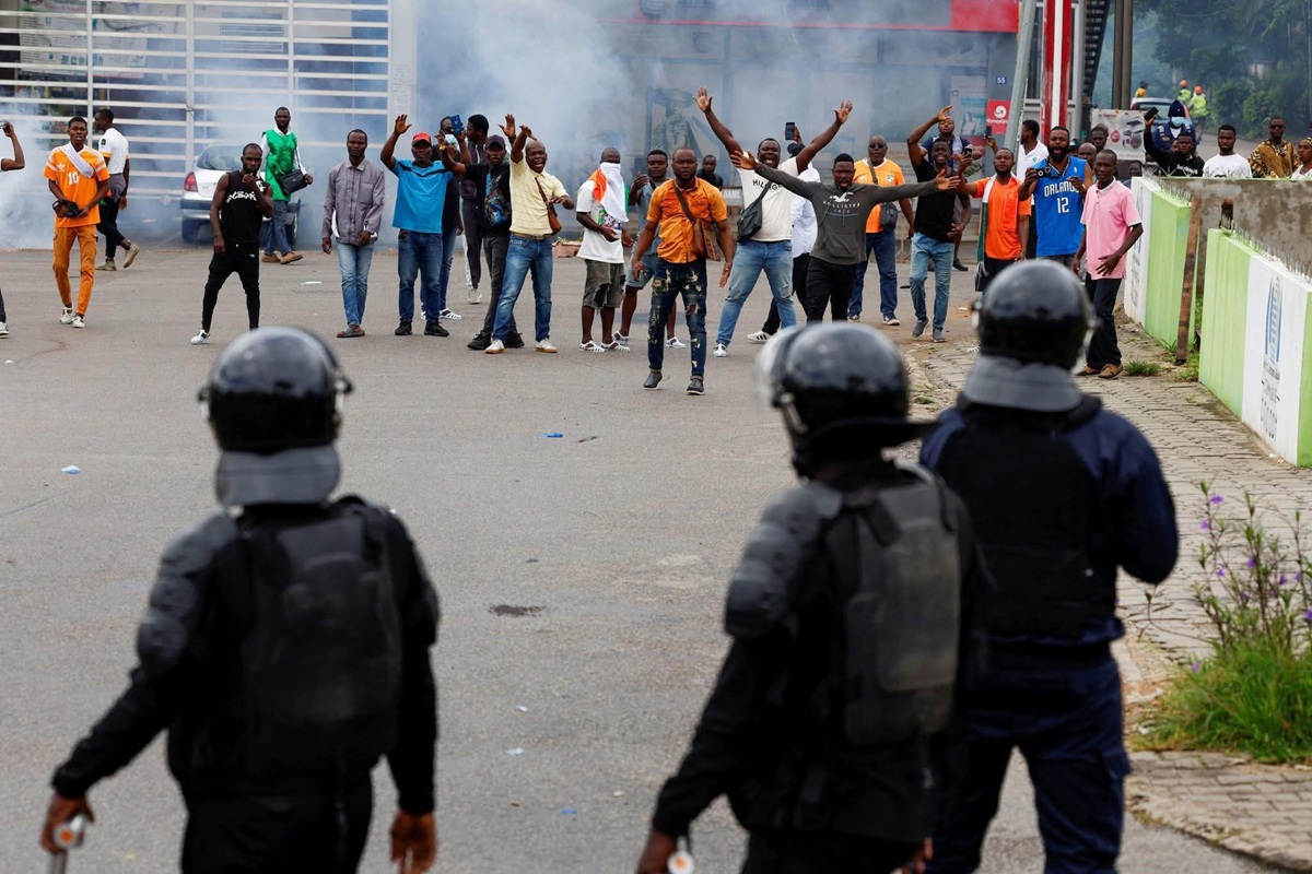 Présidentielle Côte d’Ivoire : plus de 200 personnes arrêtées lors de la manifestation de l’opposition
