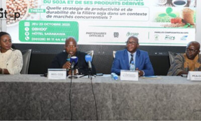 Togo : lancement officiel de la campagne 2025-2026 de commercialisation du soja