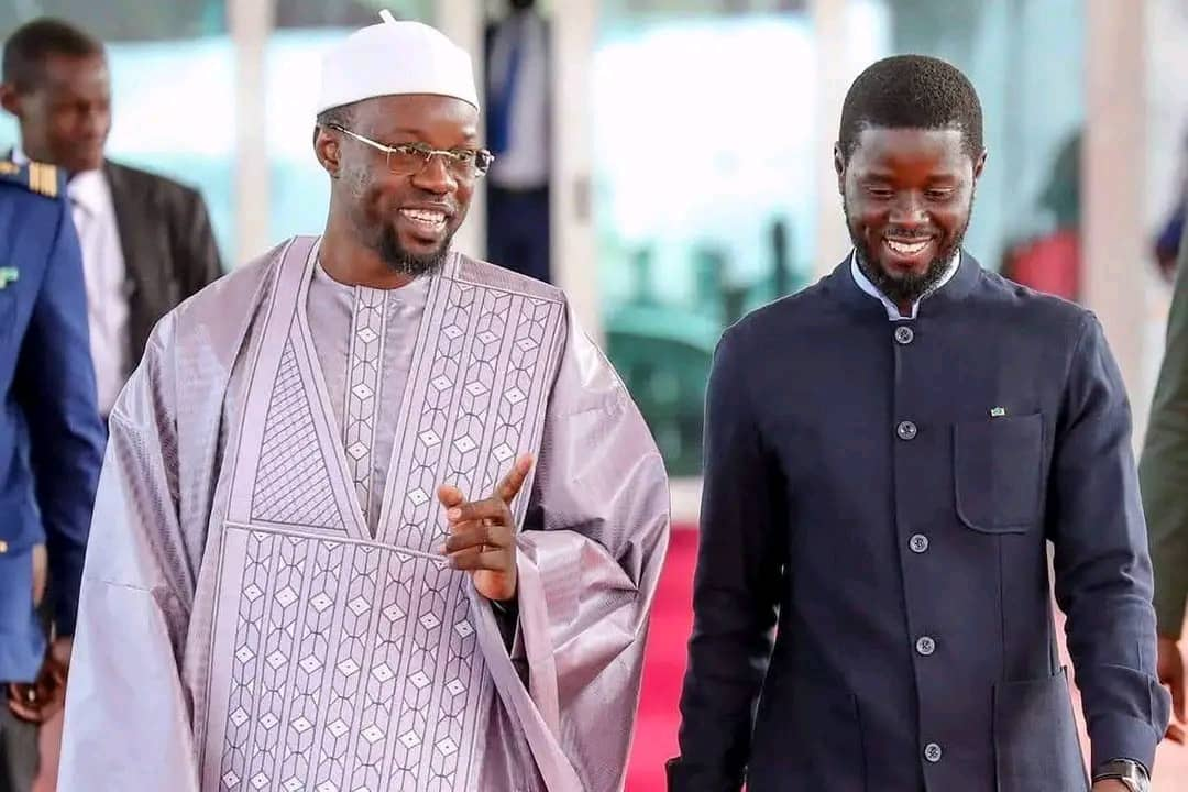 ousmane sonko et Diomaye Faye