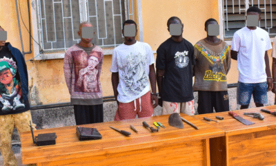 Lomé : la police démantèle un réseau de vols des taxis-motos