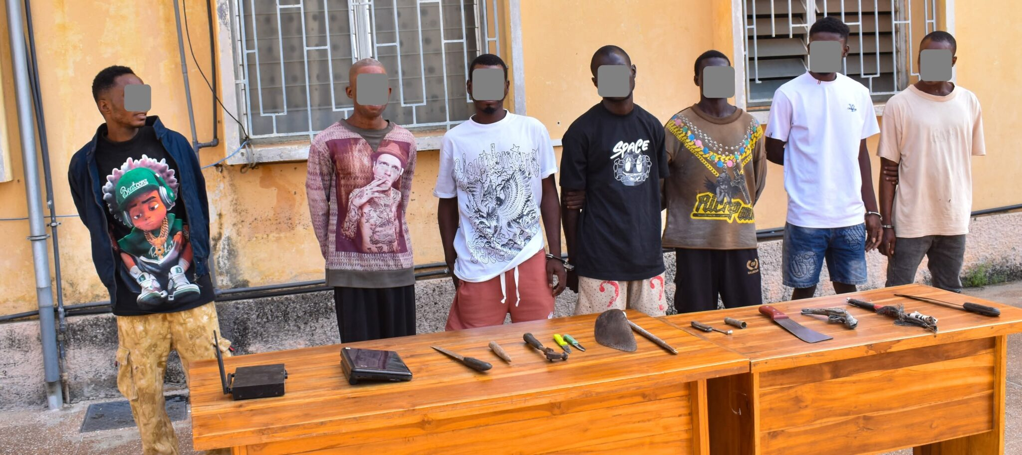 Lomé : la police démantèle un réseau de vols des taxis-motos