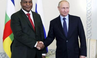 Centrafrique–Russie : Touadéra invite Vladimir Poutine à Bangui après sa réélection