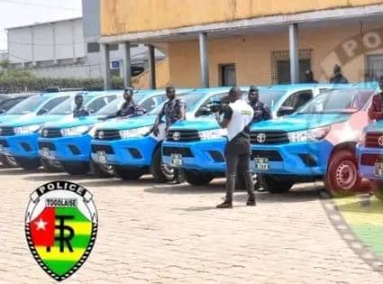 Togo - Sécurité intérieure : des véhicules pick-up neufs remis à la Police nationale