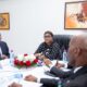 Le 2 mars 2026, la ministre et secrétaire générale de la Présidence du Conseil, Sandra Ablamba Johnson, a reçu à Lomé une délégation de la Banque mondiale, conduite par Marie‑Chantal Uwanyiligira, directrice de division pour la Côte d’Ivoire, le Bénin, la Guinée et le Togo. La rencontre avait pour objectif de discuter de la prévention des risques et du renforcement de la résilience des communautés togolaises face aux défis socio-économiques et sécuritaires.