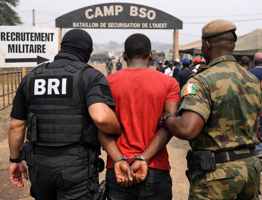 Recherché pour meurtre, il se présente au recrutement militaire et la police l’attendait sur place