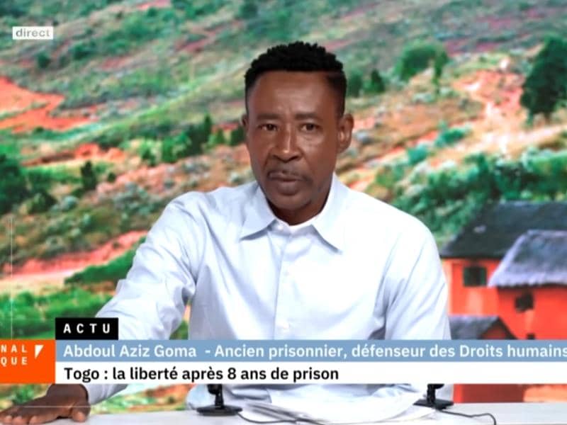Témoignage d’Abdoul Aziz Goma sur TV5 Monde : le défenseur des droits humains passe à une vitesse supérieure après l'ONU
