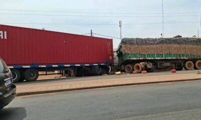 Accident de circulation à Dapaong : 2 camions entrent en collision à Worgou