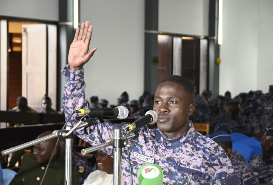 Kpalimé : 356 nouvelles recrues prêtent serment et intègrent la Gendarmerie nationale